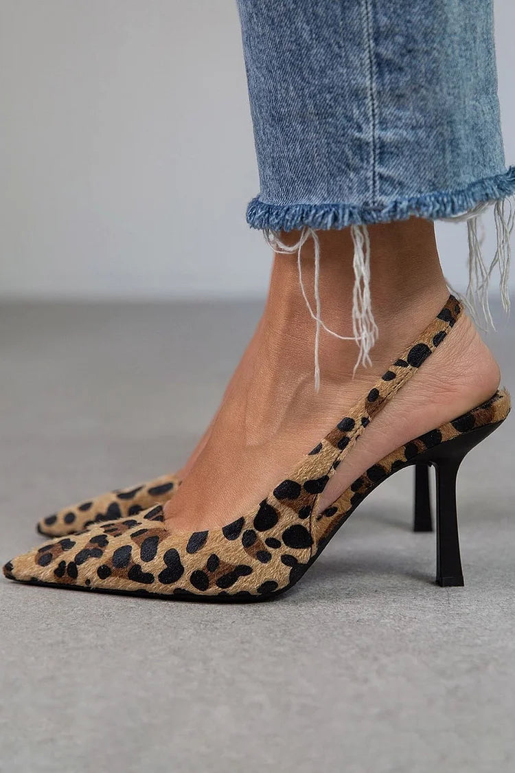 AVERY | TACCHI D'ORSAY LEOPARDO
