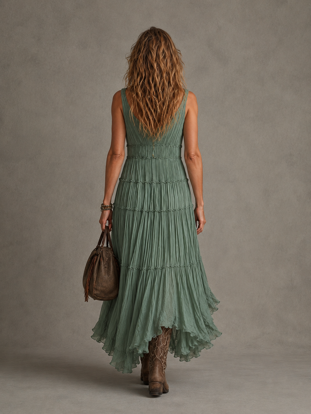 AVA | MAXI CON SCOLLO A V RACCOLTO