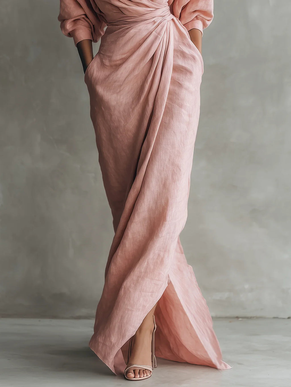 Lorena | Vestito Maxi con scollo a V