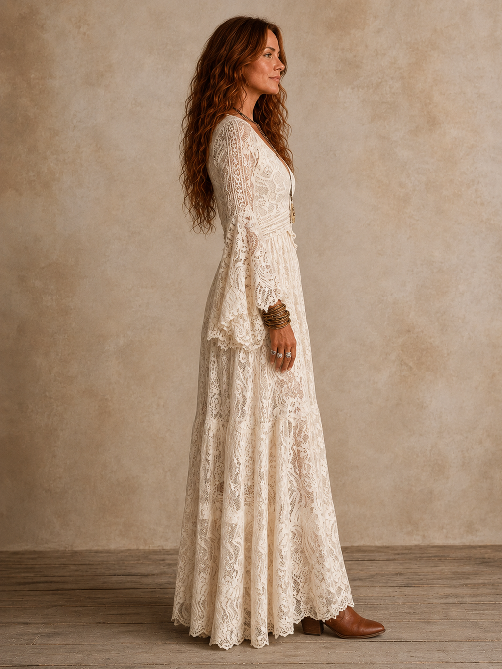 EMILY | MAXI DALLA SILHOUETTE VINTAGE
