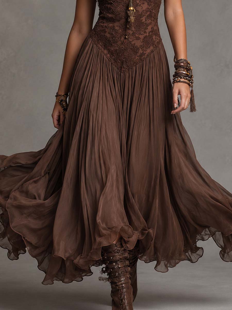 OLIVIA | CORSETTO IN PIZZO MAXI