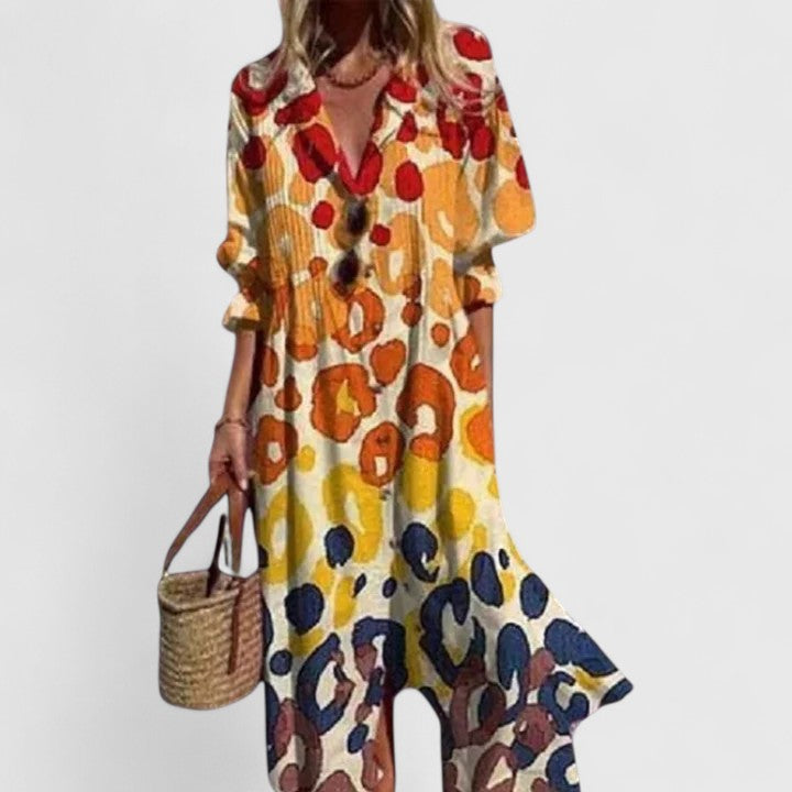 VIONA | VESTITO BOHO ELEGANTE