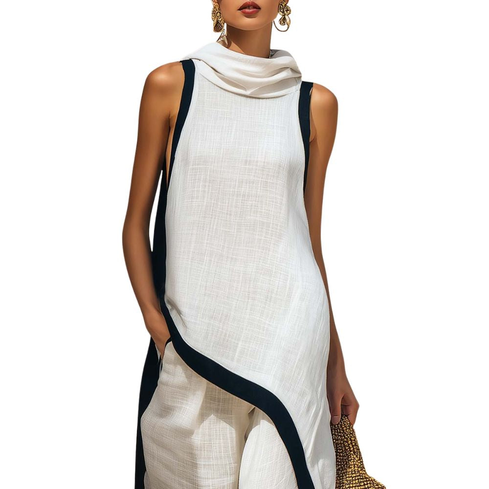DANIELA | COMPLETO IN LINO ELEGANTE