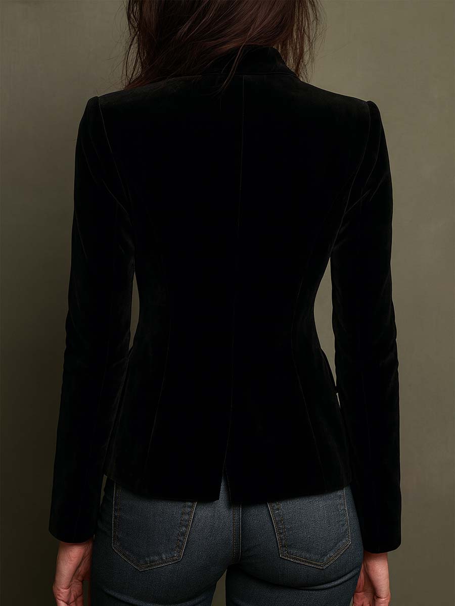 APOLLINE | BLAZER FLOREALE MULTICOLORE RICAMATO