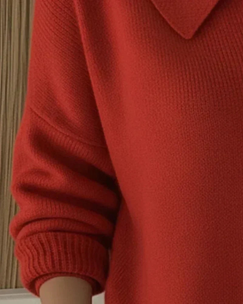 VEGA | GIACCA A MAGLIA CON COLLETTO DA CAMICIA