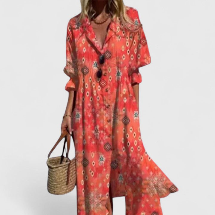 VIONA | VESTITO BOHO ELEGANTE