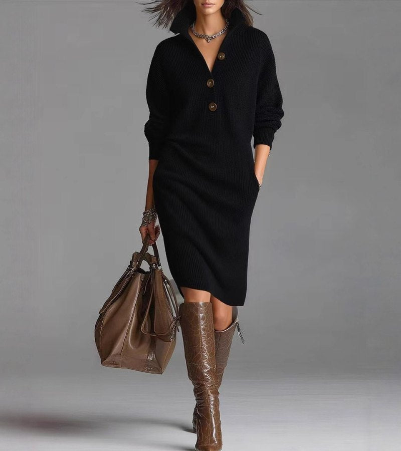 DAMARIS | VESTITO IN MAGLIA CALDO, ELEGANTE E COMODO