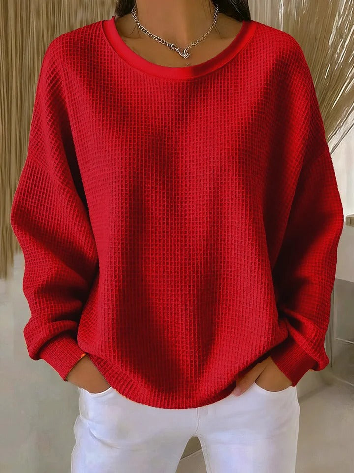 NURIA | MAGLIA GOFFRATA CLASSICA