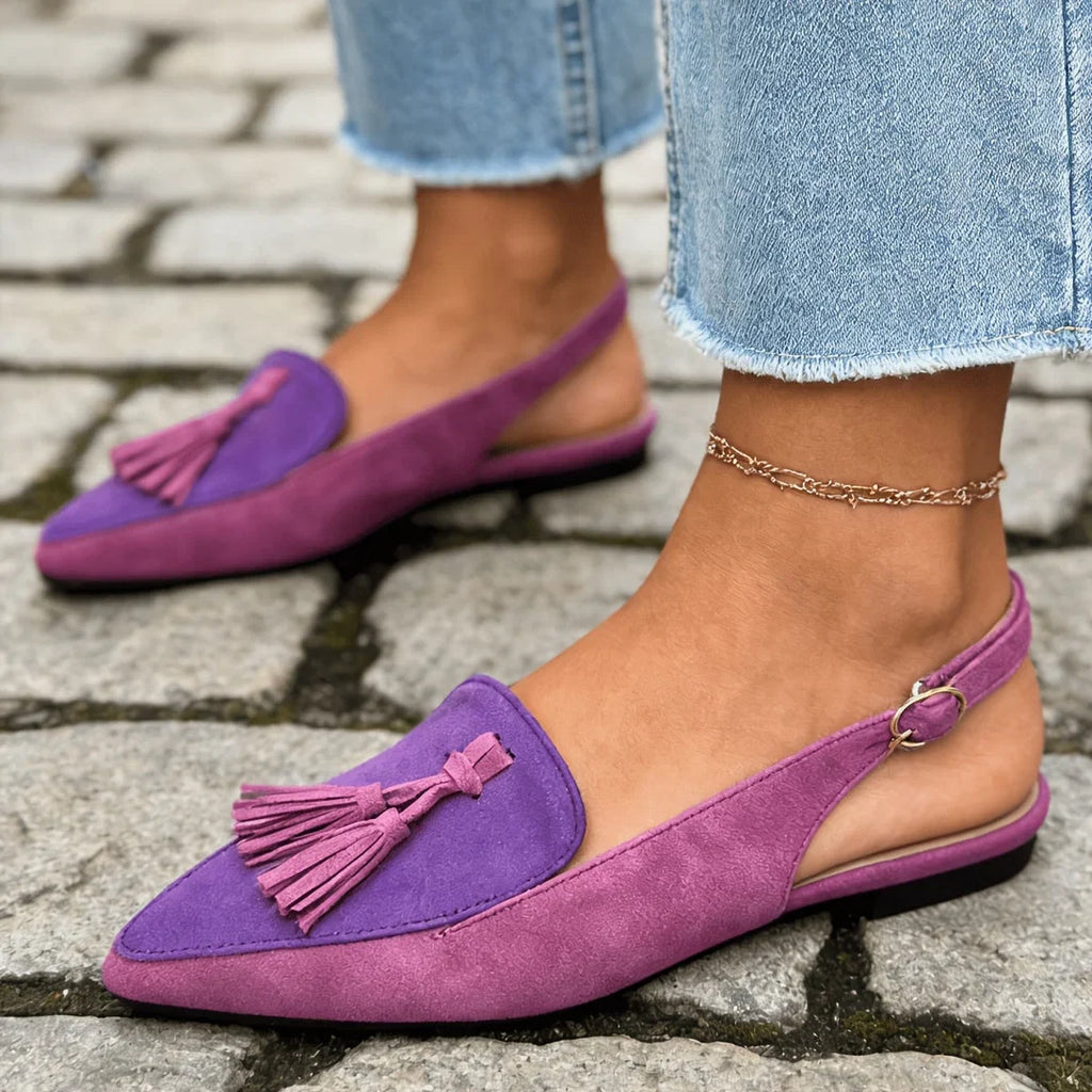 MARISA | MULES APERTI SUL TALLONE CON NAPPE