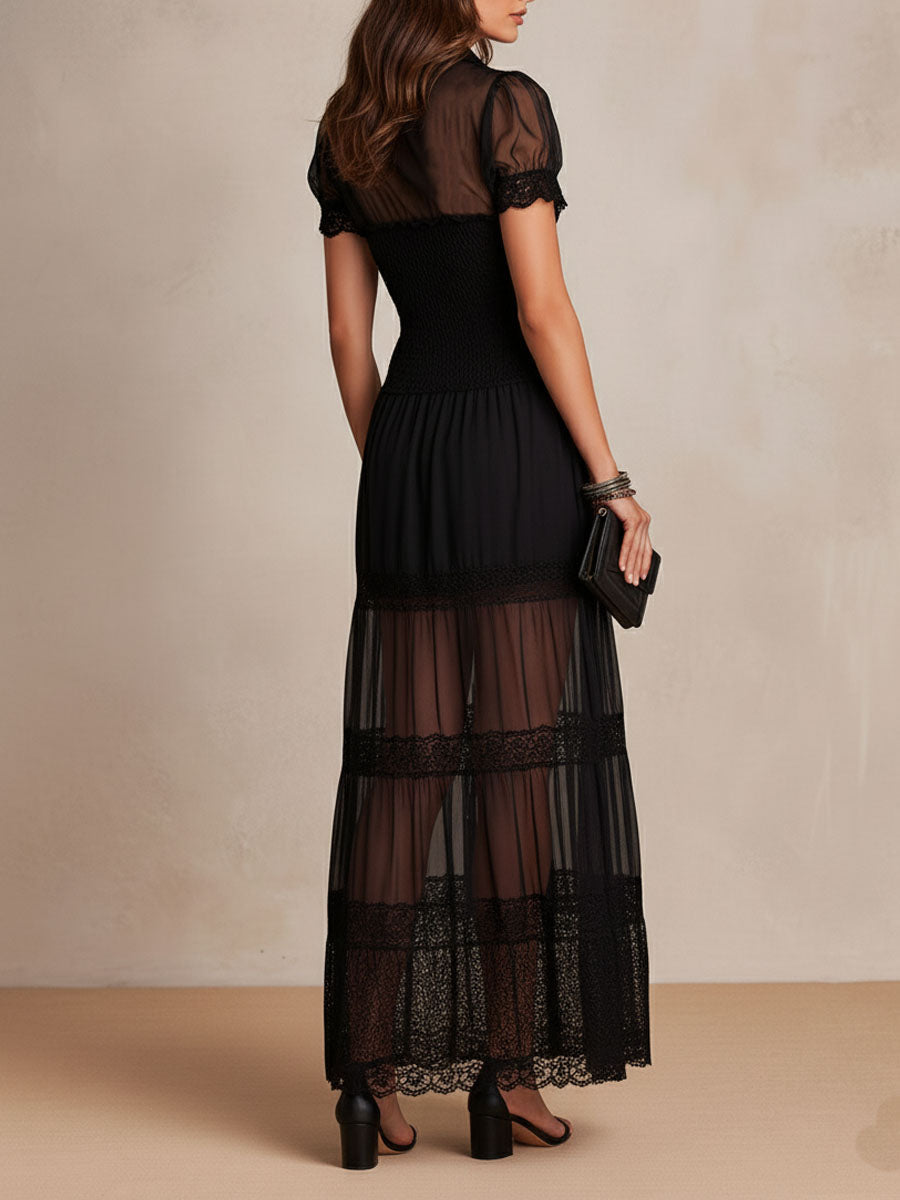 JULIETTE | LONG LACE DRESS
