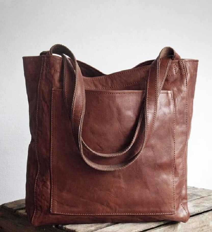 THESSALIE | BORSA TOTE IN PELLE CLASSICA