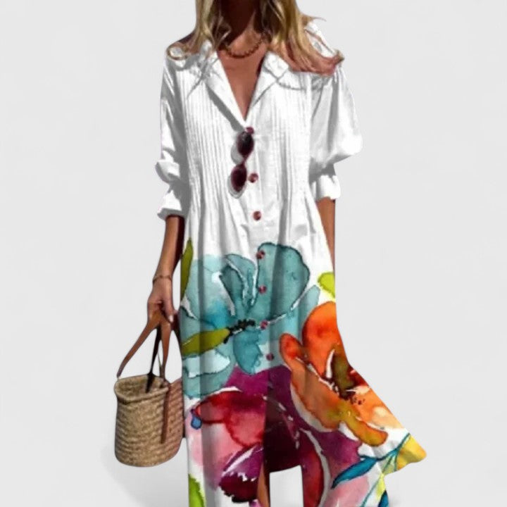VIONA | VESTITO BOHO ELEGANTE