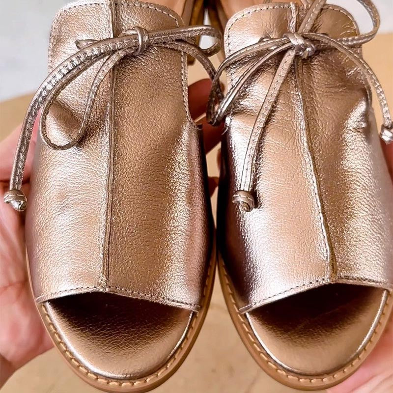 LILLIANA – SANDALI IN PELLE CON CINTURINI