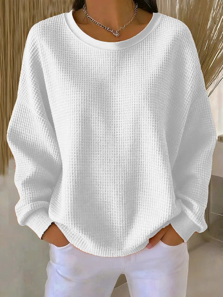 NURIA | MAGLIA GOFFRATA CLASSICA