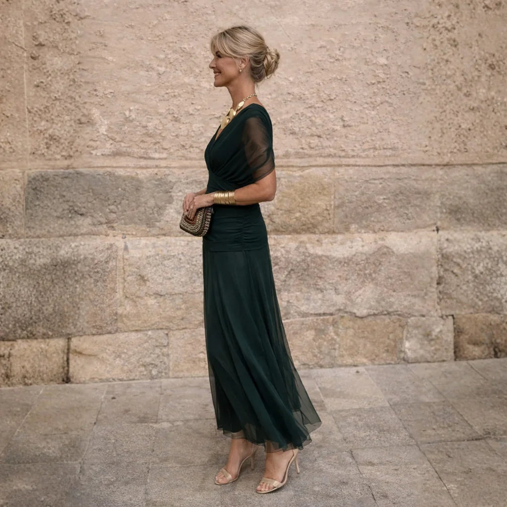ELIZA™ – ELEGANT GREEN DRESS