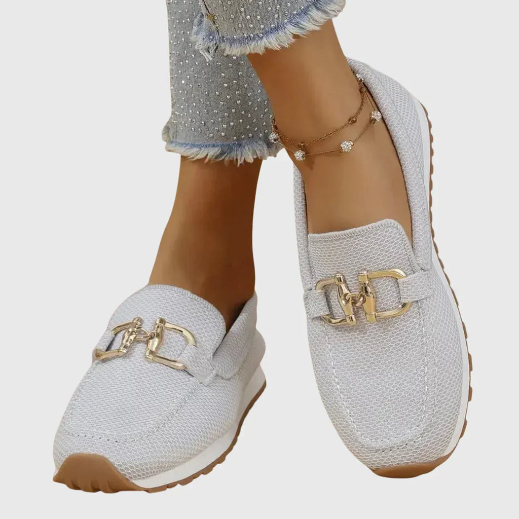 CHIARA | SCARPE DA GINNASTICA TIPO MOCASSINO.