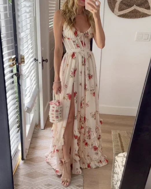 SCARLETT | ABITO FLOREALE ROMANTICO