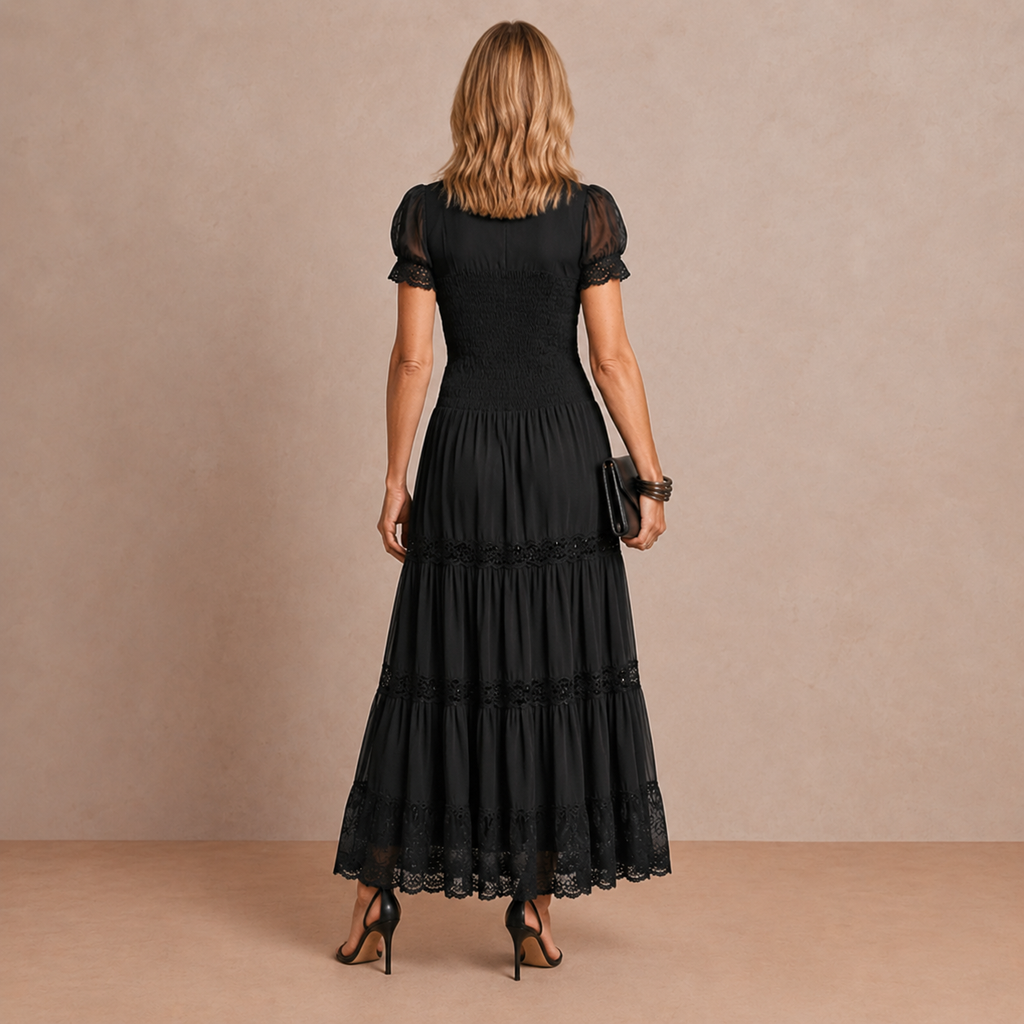 SOPHIA | MAXI IN PIZZO TRASPARENTE