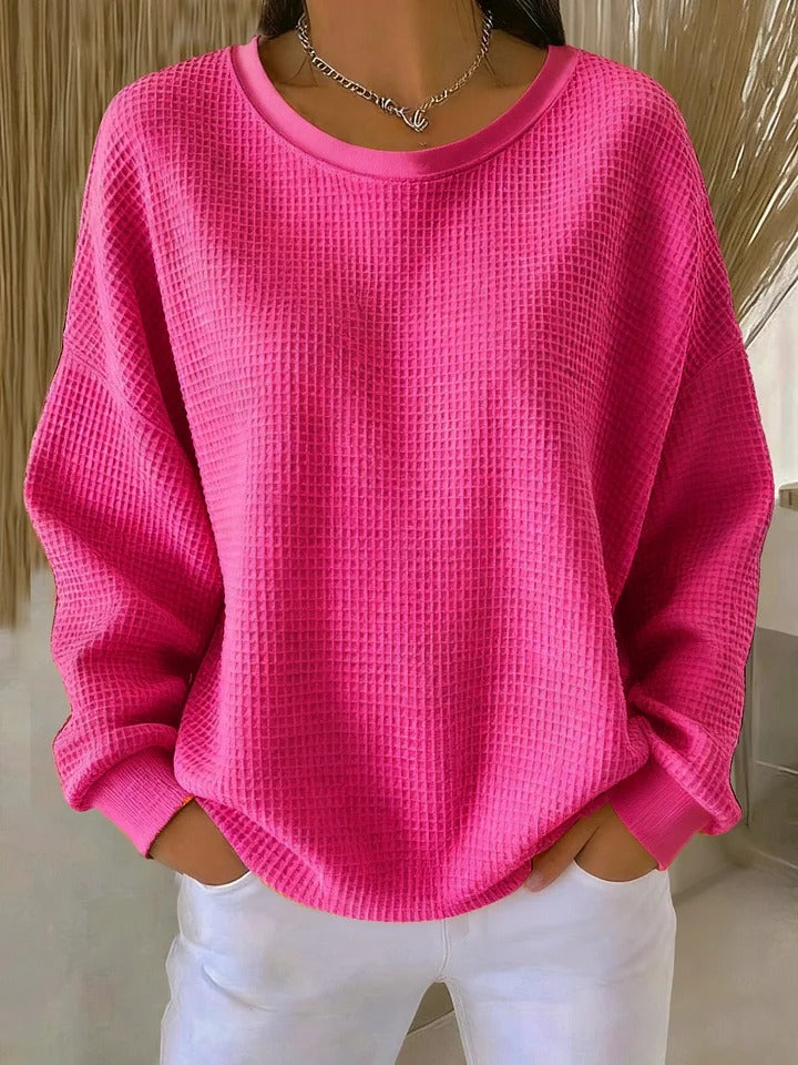 NURIA | MAGLIA GOFFRATA CLASSICA