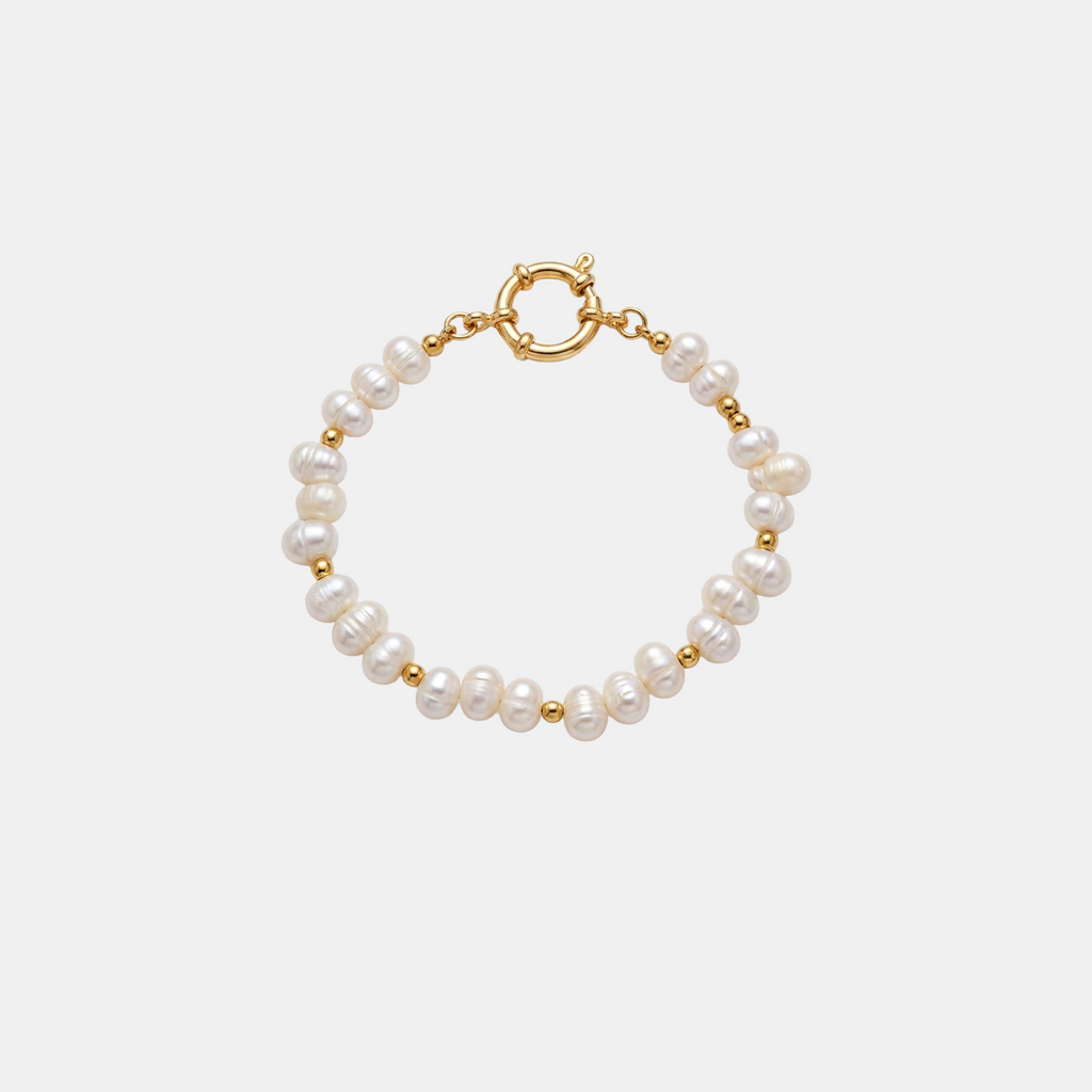 BRACCIALE DI PERLE COSTIERE