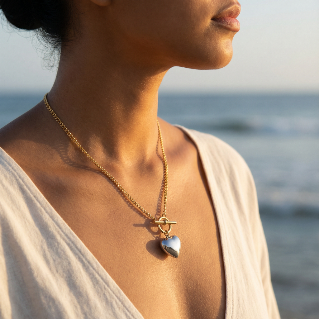 COLLANA A FORMA DI CUORE