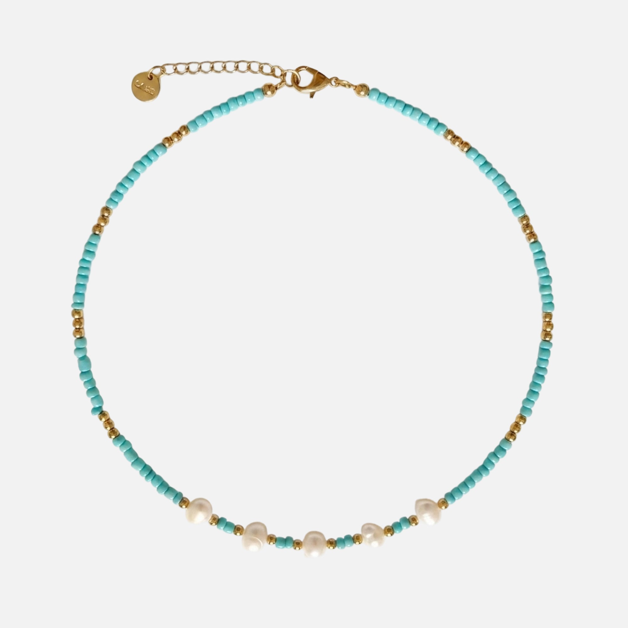 COLLANA DI PERLE TURCHESI