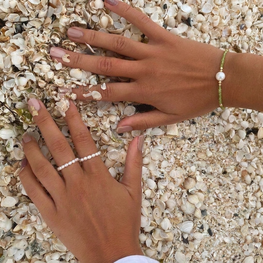 ANELLO CON PERLA D'ACQUA DOLCE