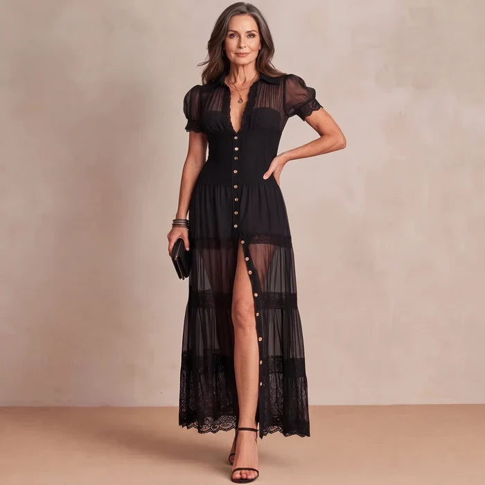 SOPHIA | MAXI IN PIZZO TRASPARENTE