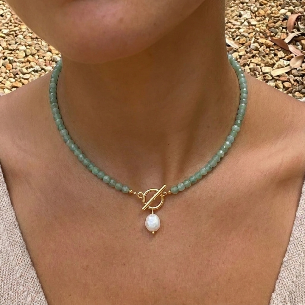 COLLANA CON PIETRE NATURALI