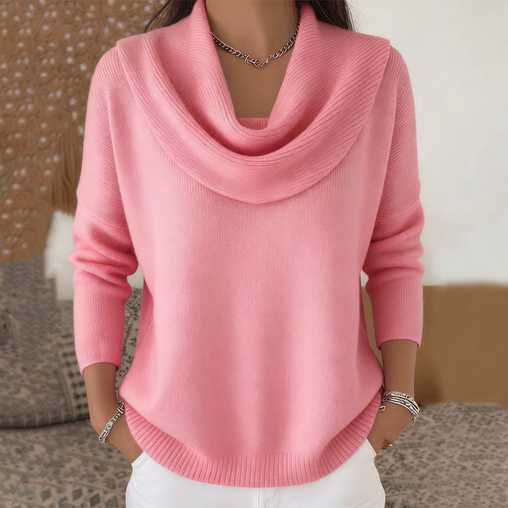 JULIA | JERSEY CON COLLO DRAPPEGGIATO