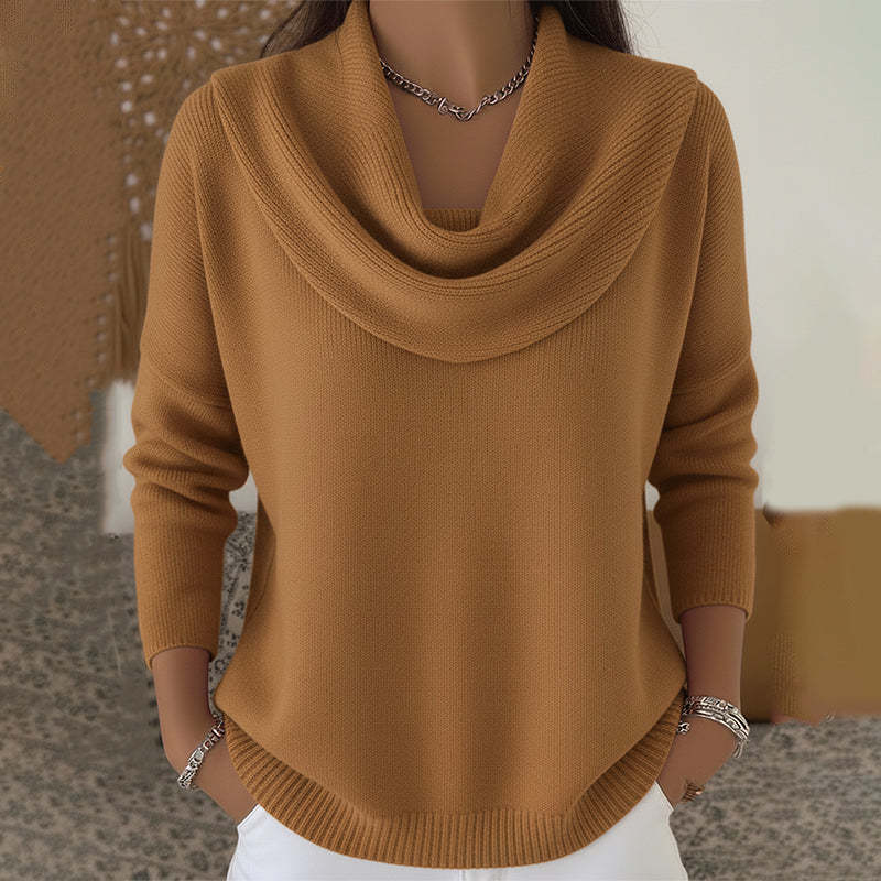 JULIA | JERSEY CON COLLO DRAPPEGGIATO