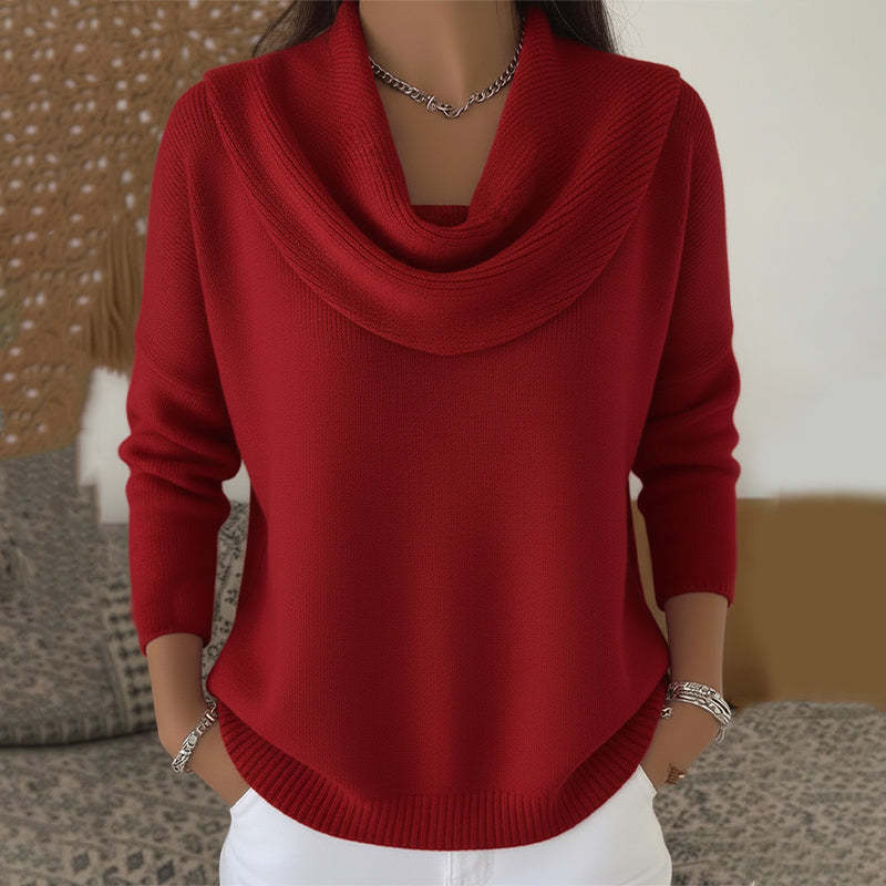 JULIA | JERSEY CON COLLO DRAPPEGGIATO