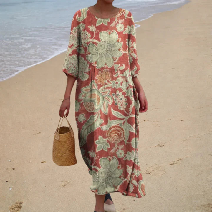 MARTHE | UN VESTITO LUNGO, FLUIDO, CHIC E COMODO