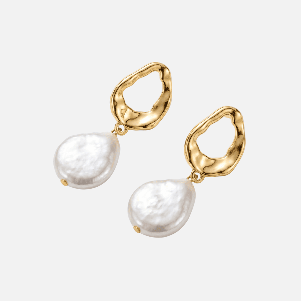 ORECCHINI CON PERLE COSTIERE