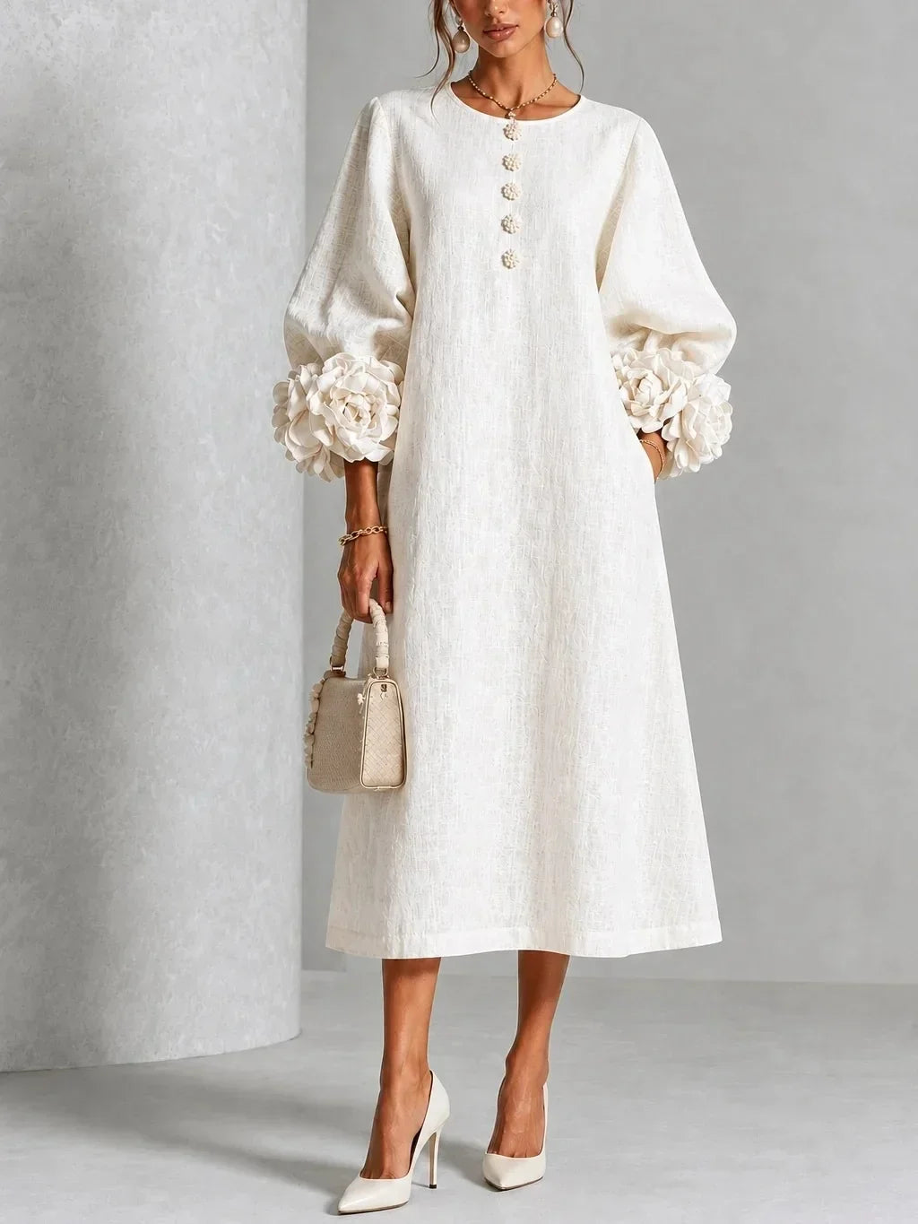 ROSALIE | ABITO FLOREALE MIDI