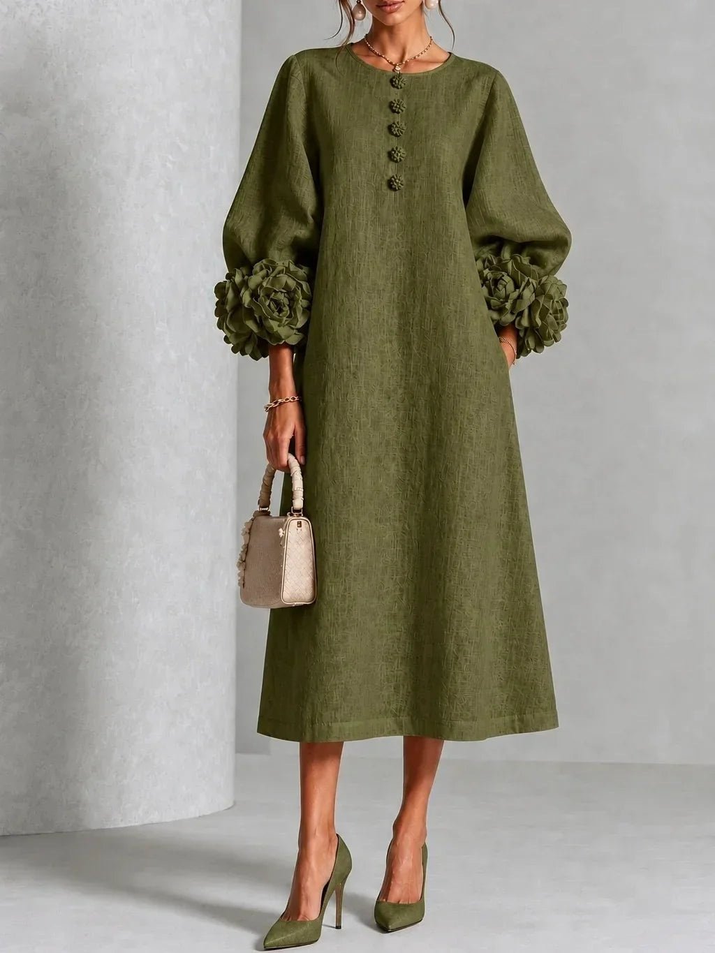 ROSALIE | ABITO FLOREALE MIDI