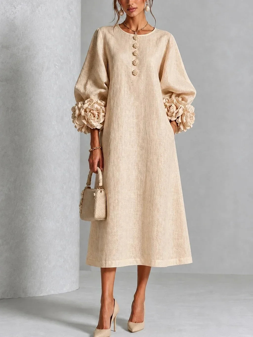 ROSALIE | ABITO FLOREALE MIDI