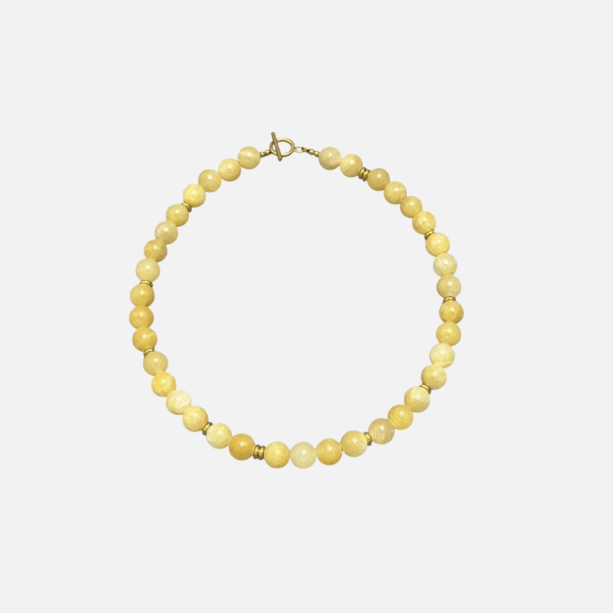 COLLANA GIROCOLLO CON PERLINE E CHIUSURA A PERNO