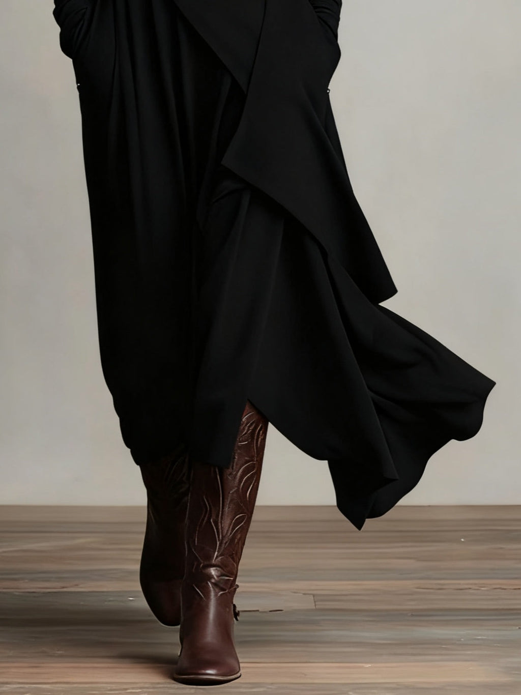 ARIELLE | ABITO CAMICIA VINTAGE ASIMMETRICO