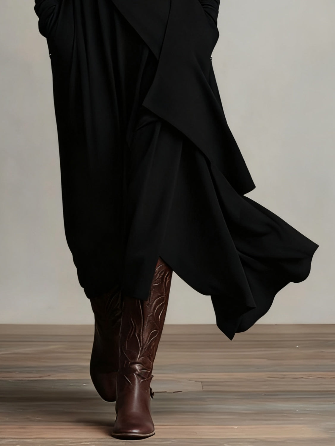 ARIELLE | ABITO CAMICIA VINTAGE ASIMMETRICO