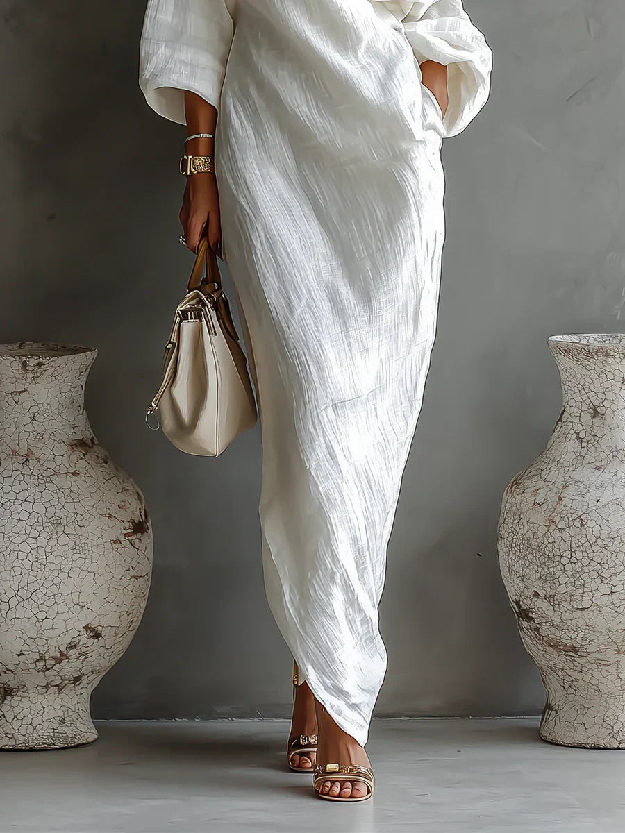 ALONDRA | ABITO ELEGANTE DAL DESIGN ASIMMETRICO