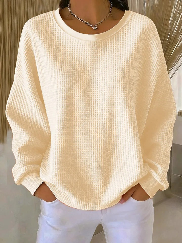 NURIA | MAGLIA GOFFRATA CLASSICA