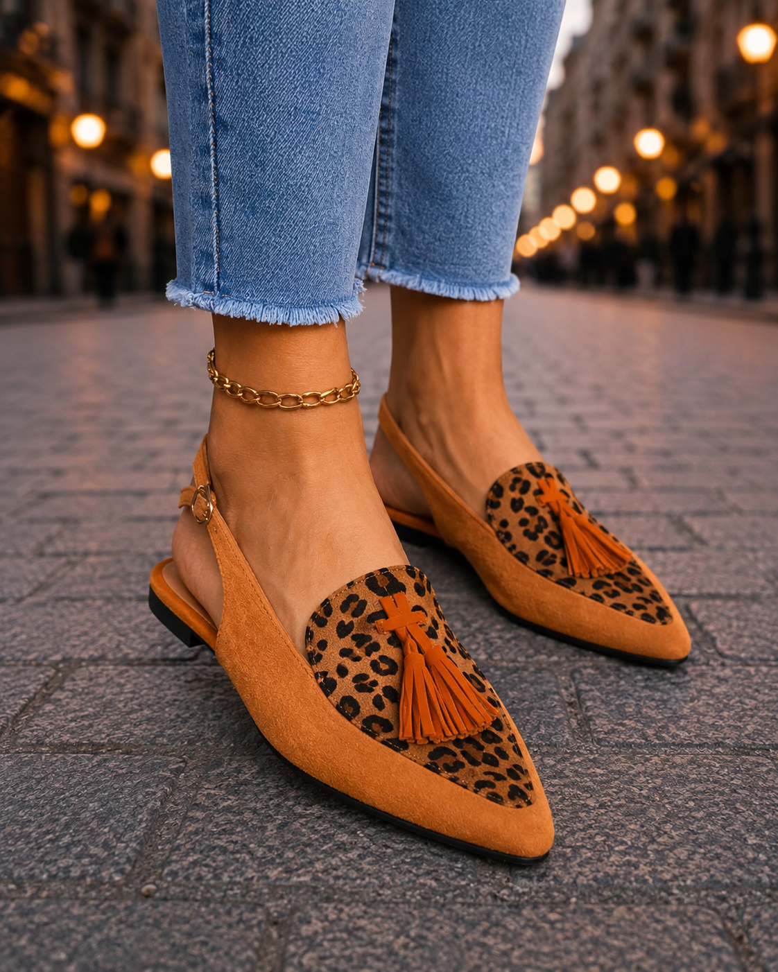 MARISA | MULES APERTI SUL TALLONE CON NAPPE