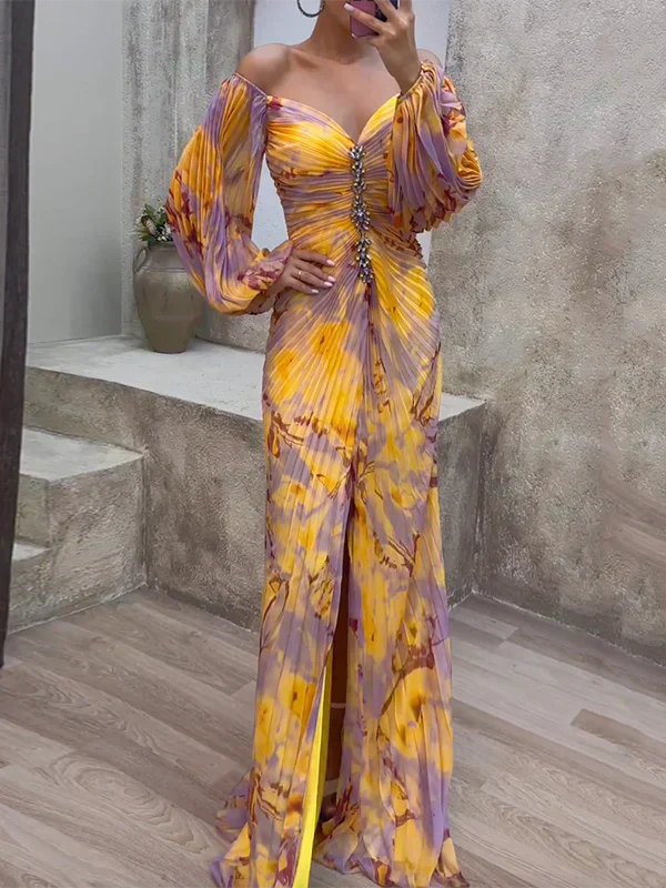 CELINE | ABITO FEMMINILE CON MOTIVO FLOREALE