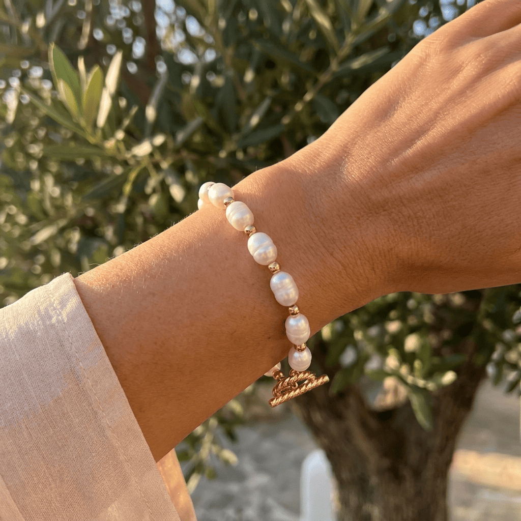 BRACCIALE BAGLIORE DI PERLE