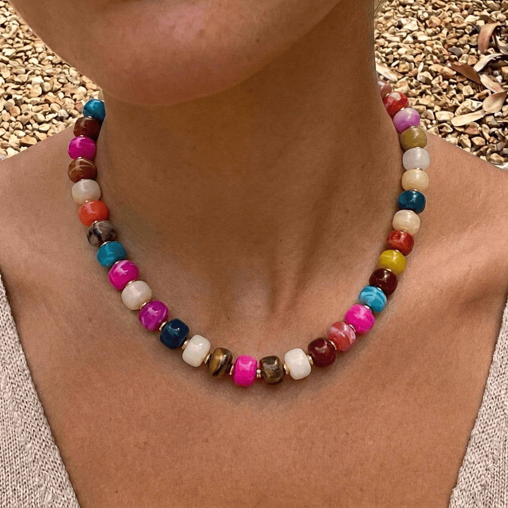 COLLANA DI PERLINE NATURALI