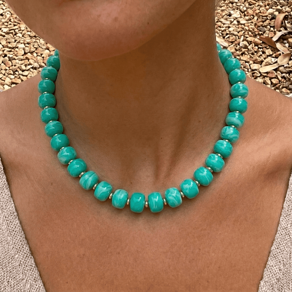 COLLANA DI PERLINE NATURALI