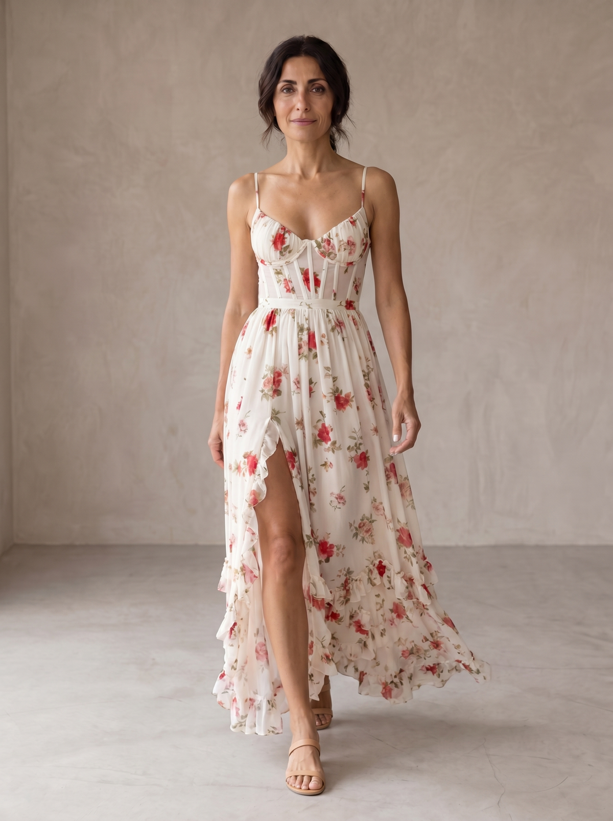 SCARLETT | ABITO FLOREALE ROMANTICO