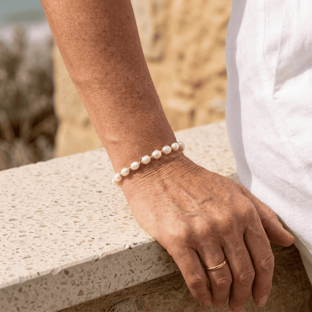 BRACCIALE DI PERLE CLASSICO