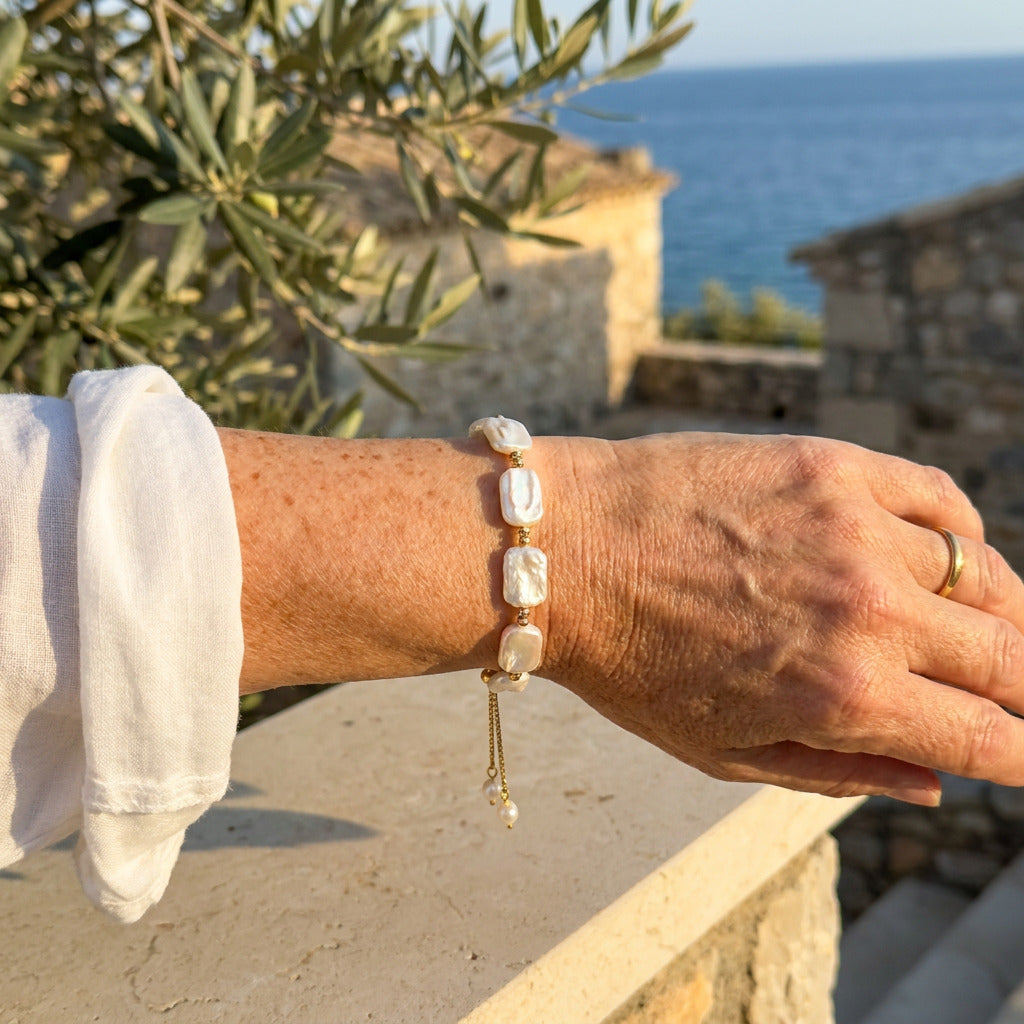BRACCIALE DI PERLE